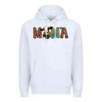 White mama holstein cow Premium Hoodie - Artiststas