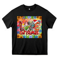 Black Love Christmas gnome Heavy Core Tee - CowhideDigitalArt