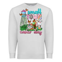 Dove Grey Small Town Easter Day Premium Sweatshirt - Neo Western