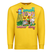 Lemon Small Town Easter Day Premium Sweatshirt - Neo Western