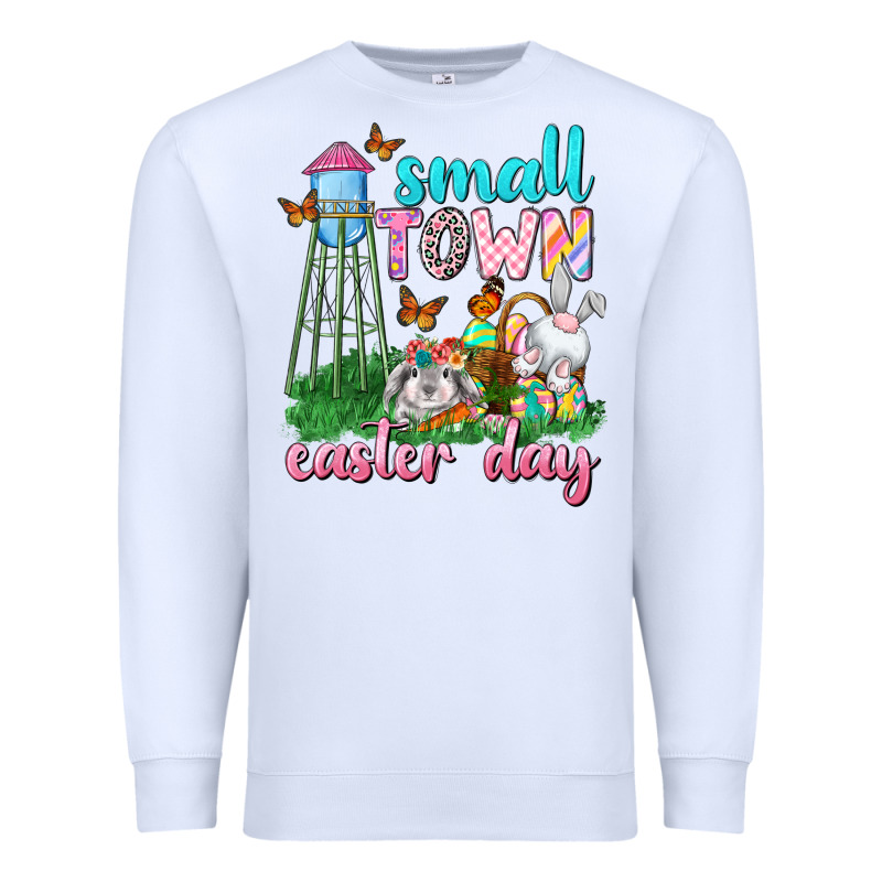 Small Town Easter Day Premium Sweatshirt by Neo Western | Teevron