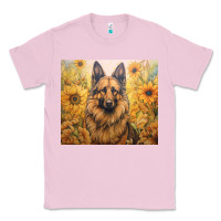 Bubblegum Pink german shepherd Classic Tee - Unal Design