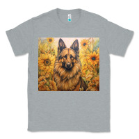 Heather Grey german shepherd Classic Tee - Unal Design