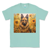 Seafoam german shepherd Classic Tee - Unal Design