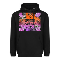Black spooky vibes Heavyweight Hoodie - texasbilliewilder