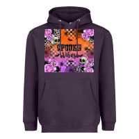 Plum spooky vibes Heavyweight Hoodie - texasbilliewilder