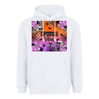 White spooky vibes Heavyweight Hoodie - texasbilliewilder