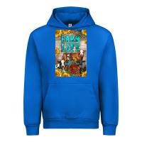 Cobalt Western Farm Life Urban Hoodie - LillyAllenDesigns