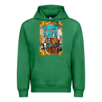 Emerald Western Farm Life Urban Hoodie - LillyAllenDesigns