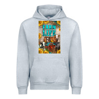 Heather Grey Western Farm Life Urban Hoodie - LillyAllenDesigns