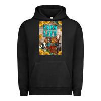 Pigment Black Western Farm Life Urban Hoodie - LillyAllenDesigns