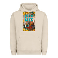 Pigment French Oak Western Farm Life Urban Hoodie - LillyAllenDesigns