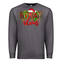 Charcoal Heather christmas honey claus Premium Sweatshirt - FaDigitalArtStudio