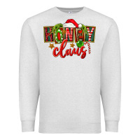 Oatmeal Heather christmas honey claus Premium Sweatshirt - FaDigitalArtStudio