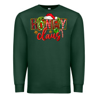 Sports Green christmas honey claus Premium Sweatshirt - FaDigitalArtStudio