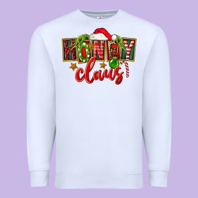 Christmas Honey Claus Premium Sweatshirt Designed By Fadigitalartstudio