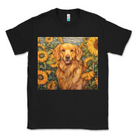 Black golden retriever Classic Tee - Unal Design