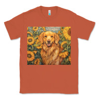 Copper golden retriever Classic Tee - Unal Design