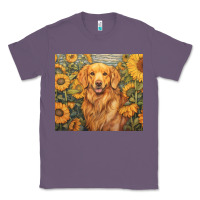 Lavender golden retriever Classic Tee - Unal Design