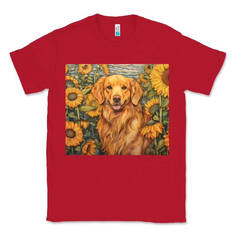 Golden Retriever Classic Tee by Unal Design | Teevron