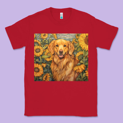 Classic Tee golden retriever