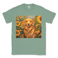 Sage golden retriever Classic Tee - Unal Design