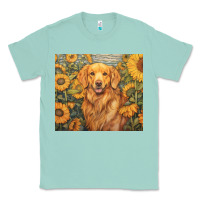 Seafoam golden retriever Classic Tee - Unal Design
