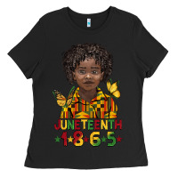Black juneteenth 1865 black boy Ladies Tee - BarkalooDesign