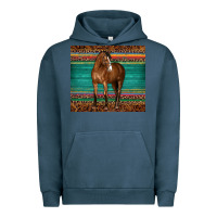 Pigment Midnight Navy western horse serape  leather leopard Urban Hoodie - BarkalooDesign