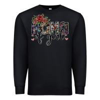 Black mama of girl Premium Sweatshirt - SublimationCraftShop