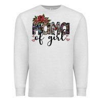 Oatmeal Heather mama of girl Premium Sweatshirt - SublimationCraftShop