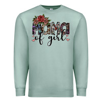 Seafoam mama of girl Premium Sweatshirt - SublimationCraftShop