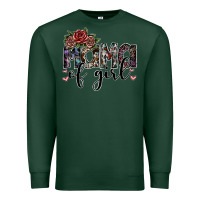 Sports Green mama of girl Premium Sweatshirt - SublimationCraftShop