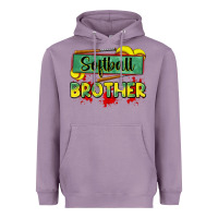 Lavender softball brother Heavyweight Hoodie - Zillion Design Studio