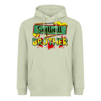 Matcha softball brother Heavyweight Hoodie - Zillion Design Studio