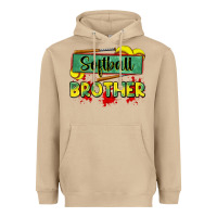 Mushroom softball brother Heavyweight Hoodie - Zillion Design Studio