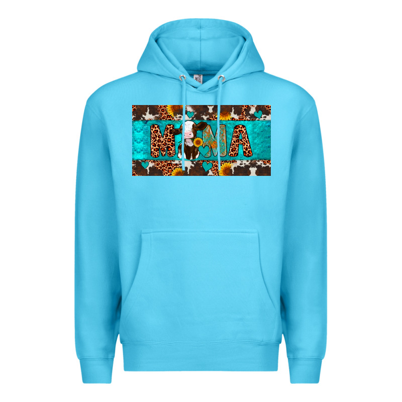 Mama Holstein Cow License Plate Premium Hoodie by Artiststas | Teevron