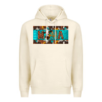 Tofu mama holstein cow license plate Premium Hoodie - Artiststas
