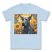 Dusty Blue great dane Classic Tee - Unal Design