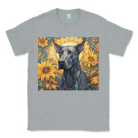 Heather Grey great dane Classic Tee - Unal Design