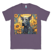 Lavender great dane Classic Tee - Unal Design