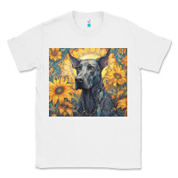 White great dane Classic Tee - Unal Design