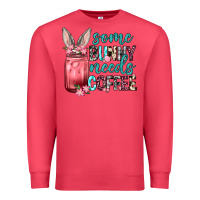 Cardinal Some Bunny needs coffee Premium Sweatshirt - Neo Western