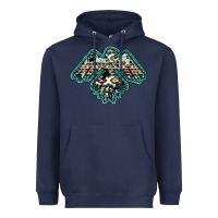 Navy western thunderbird Heavyweight Hoodie - RanaPortraitStore
