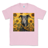 Bubblegum Pink greyhound Classic Tee - Unal Design