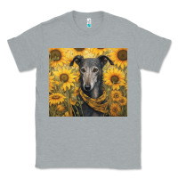Heather Grey greyhound Classic Tee - Unal Design