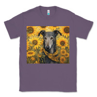 Lavender greyhound Classic Tee - Unal Design
