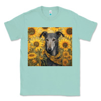 Seafoam greyhound Classic Tee - Unal Design