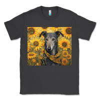 Smoke greyhound Classic Tee - Unal Design