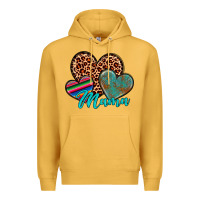 Mustard hearts mama Premium Hoodie - Artiststas
